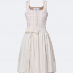 DESIGNERDIRNDL AMALIE MIT TWEEDMIEDER IN BEIGE