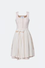DESIGNERDIRNDL AMALIE MIT TWEEDMIEDER IN BEIGE