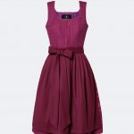 DESIGNERDIRNDL AMALIE MIT TWEEDMIEDER IN LILA