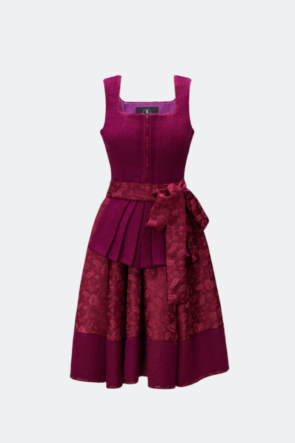 DESIGNERDIRNDL AMALIE MIT TWEEDMIEDER IN LILA