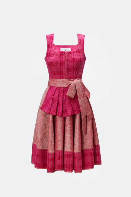DESIGNERDIRNDL AMALIE MIT TWEEDMIEDER IN PINK