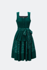 DESIGNERDIRNDL AMALIE MIT TWEEDMIEDER IN TANNENGRÜN – Bild 3