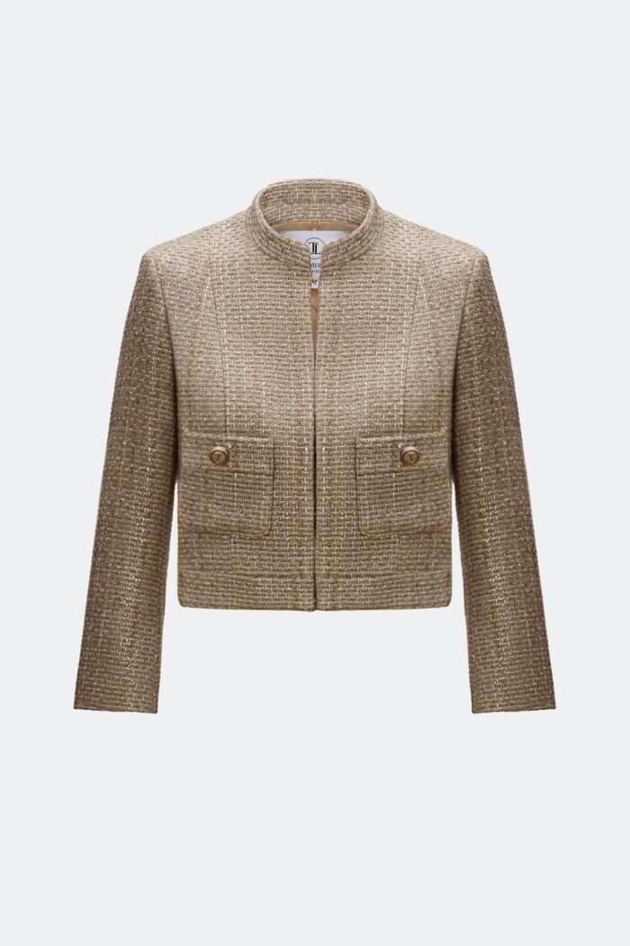 TWEED-JANKER AURORA IN BEIGE – Bild 1