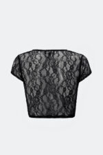 DIRNDLBLUSE KARLA IN SCHWARZ – Bild 2