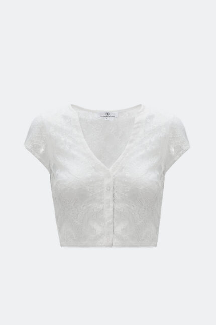 DIRNDLBLUSE KARLA IN WEISS