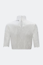 DIRNDLBLUSE SELMA IN WEISS – Bild 2