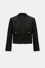 TWEED-JANKER TIZIANA IN SCHWARZ