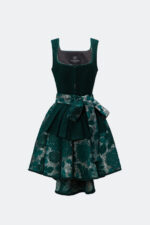 DESIGNERDIRNDL ZITA MIT TWEEDMIEDER IN GRÜN