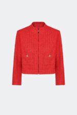 TWEED-JANKER FLORINA IN ROT