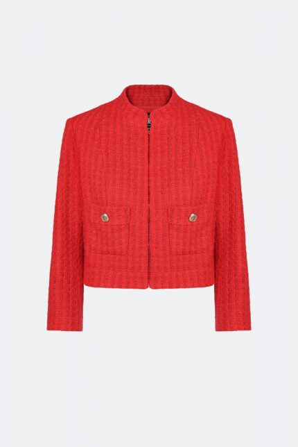 TWEED-JANKER FLORINA IN ROT