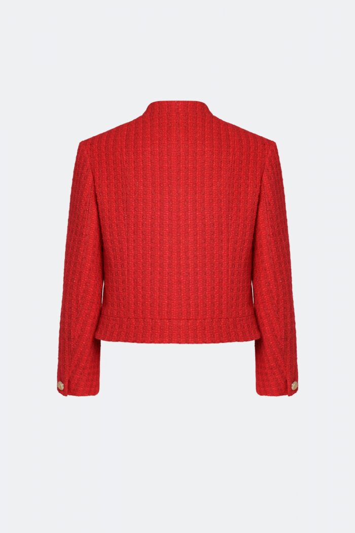 TWEED-JANKER FLORINA IN ROT – Bild 2