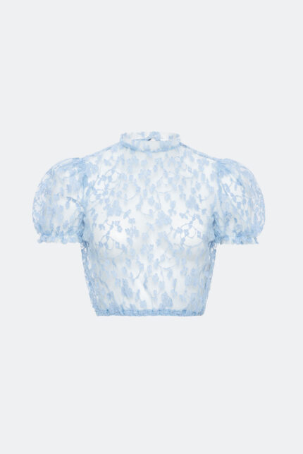 Bluse CATERINA in Hellblau