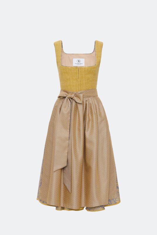 Dirndl ISABELLA in Goldgelb