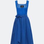 Dirndl LIVIA in Meerblau