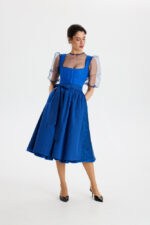 Dirndl LIVIA in Meerblau – Bild 6