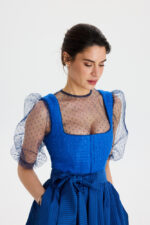 Dirndl LIVIA in Meerblau – Bild 7