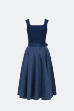 Dirndl LIVIA in Nachtblau – Bild 2