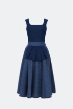 Dirndl LIVIA in Nachtblau – Bild 4