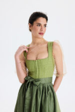 Dirndl LIVIA in Olive – Bild 6
