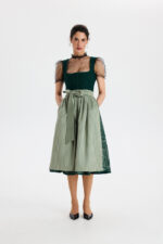 Dirndl LORENA in Grün – Bild 5