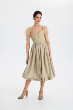 Dirndl SERAFINA in Beige – Bild 4