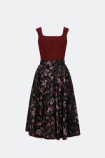 Dirndl THERESIA in Bordeaux – Bild 2