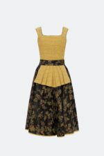 Dirndl VICTORIA in Senfgelb – Bild 4