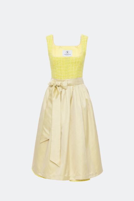 Dirndl SOPHIA in Gelb